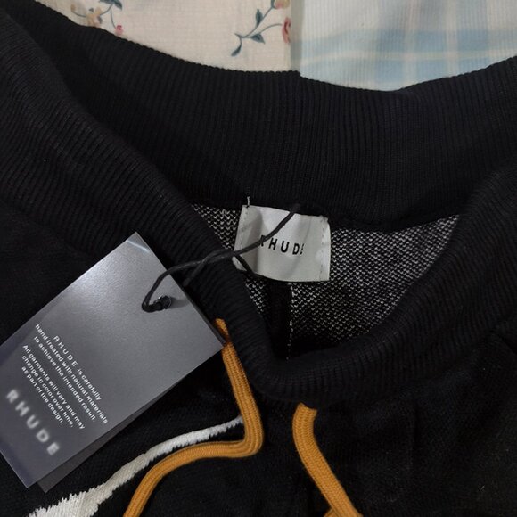 Rhude Black Knit Shorts - Picture 3 of 6